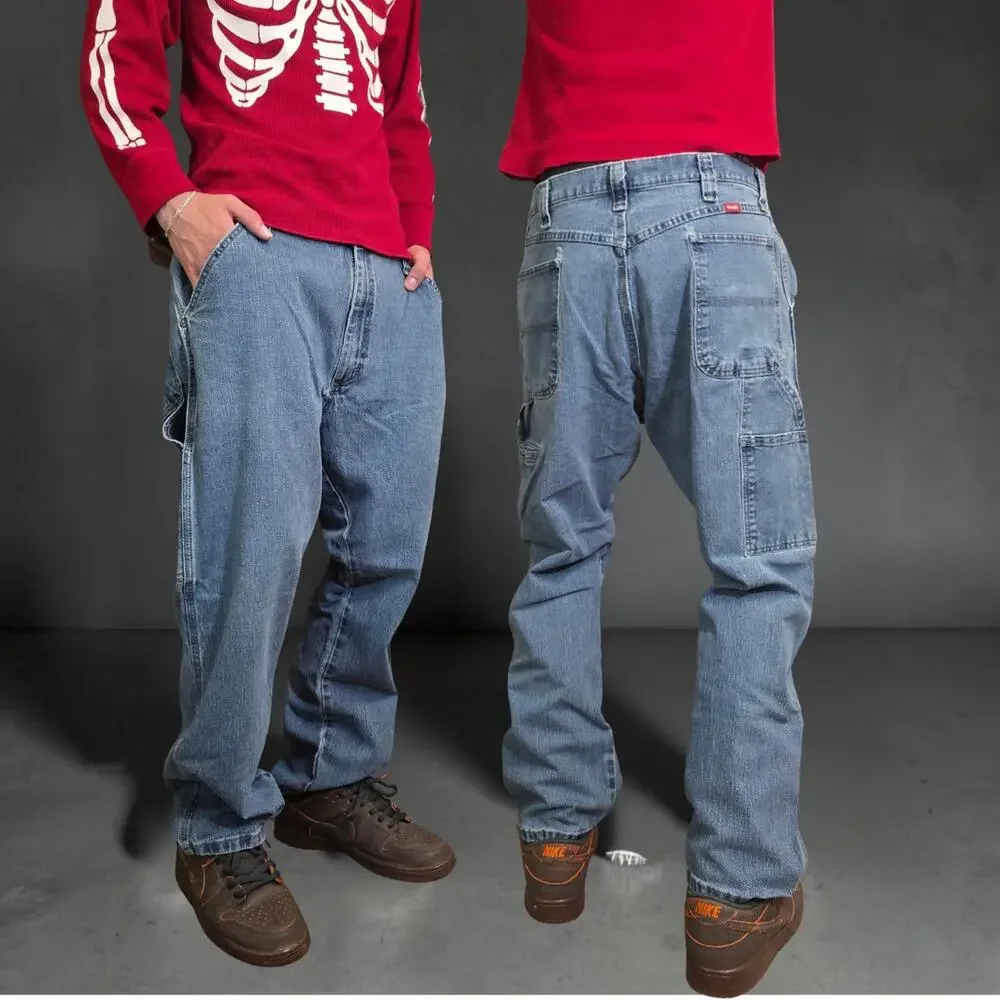 Vintage Y2K Baggy Wrangler Denim Jeans (40x30)